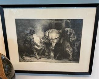 Vintage Framed Print