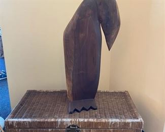 Carve Wood Penguin, sgd