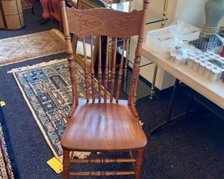 Press Back Chair