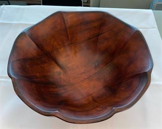 Large Wood Bowl