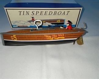 Tin Speed Boat