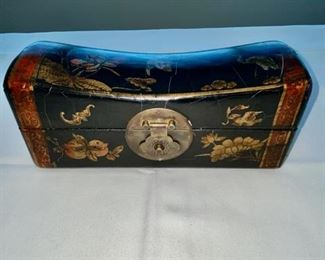Vintage Lacquered Asian Box