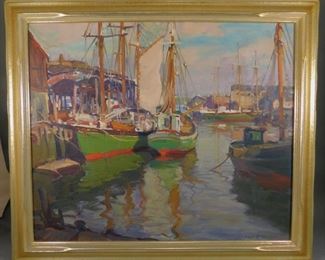Emile Gruppe oil painting