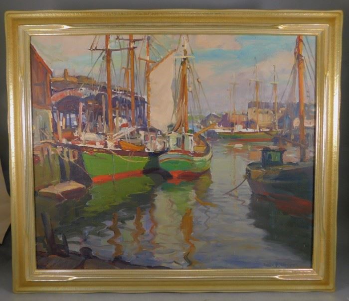 Emile Gruppe oil painting
