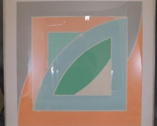 Frank Stella lithograph