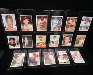 Baseball Cards from 1957-1990 and Complete Sets including 1975, 1976, 1977, 1978, and 1979 and others