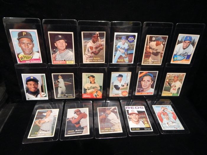 Baseball Cards from 1957-1990 and Complete Sets including 1975, 1976, 1977, 1978, and 1979 and others