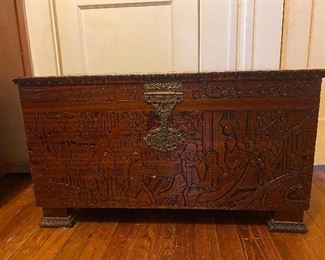 Chest/Trunk ** Engraved Artwork **