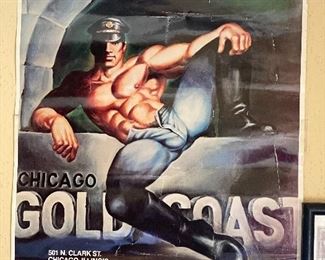 Chicago Gold Coast Bar ad poster
