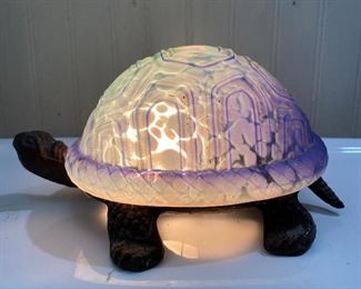 Tiffany Style Turtle Accent/Night Light