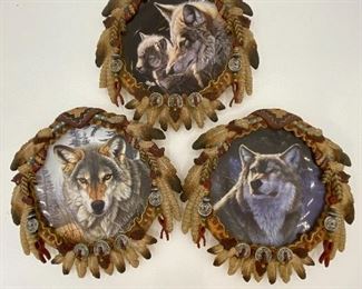 Hamilton Autumn, Summer and Winter Majesty Protector of the Wolf Plates