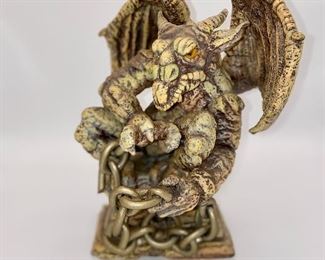 Franklin Mint “Gargoyle of Power” by Peter Dutkin