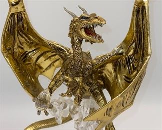 Franklin Mint Guardian of the Crystal Dragon by Michael Whelan