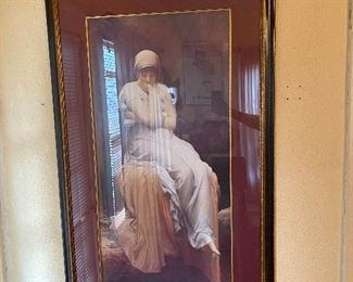 Lady In Deep Thought