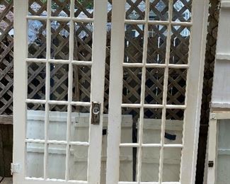 VTG Double French Doors (we have 1 set)