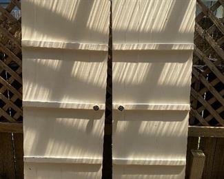 VTG Kitchen Cabinet Doors (tall) ** very solid**