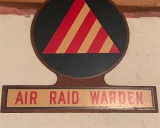Air Raid Sign