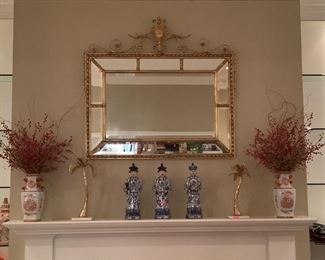 Neoclassic Gilt Mirror