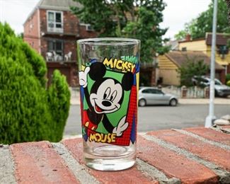 Mickey Mouse glass