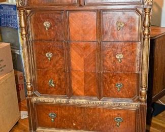 deco solid wood dresser