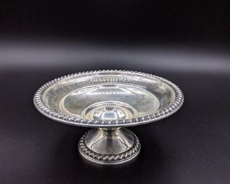 Silver Pedestal Dish