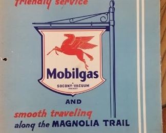 Mobilgas Magnolia 1936 Calendar