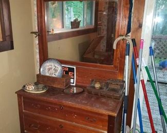 Victorian Dresser & mirror