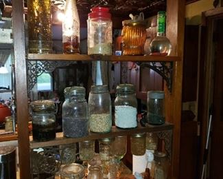 Variety of jars 