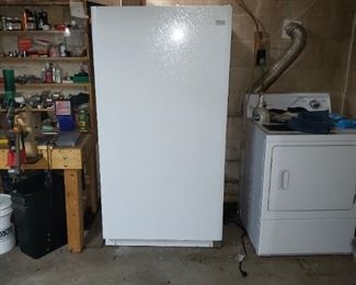 Frigidare upright freezer