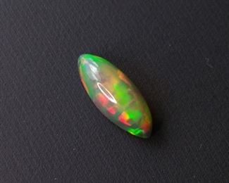 1.39 Carat Black Ethiopian Welo Opal
