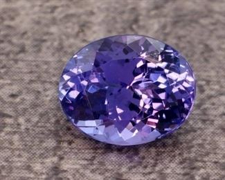 2.65 Carat Designer Cut High Grade Natural Tanzanite; $1,725+ Retail
