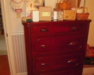 Cumberland  Valley cherry chest part of suite