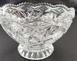 Crystal 6" bowl 
