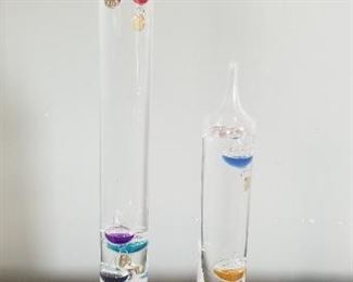 Galileo thermometers