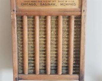 Vintage National Washboard #801 "The Brass King"      S-70
