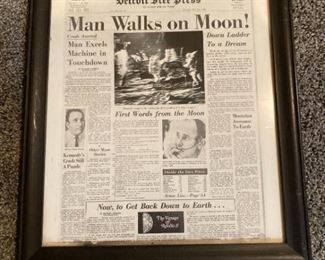 Cover of Newspaper Neil Armstrong