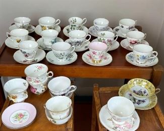 Antique Tea Cup and Saucer Sets