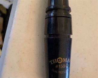 https://www.ebay.com/itm/124776501248 TM9419 Thomas #158-D Dual Reed Duck Call Black Buy-It-Now $19.99