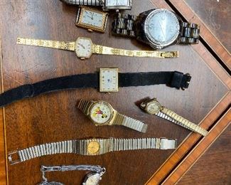 https://www.ebay.com/itm/114855430505 TM9435 Watch Lot, Lorus mickey mouse, Anne Klien, Timex….. (Untested) Buy-It-Now $19.99