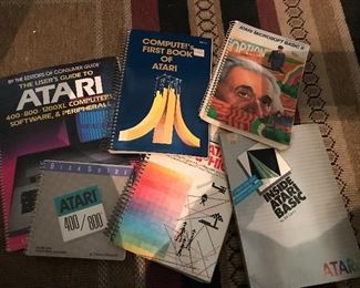 Just a few of the Atari books an manuals - there is a whole box full