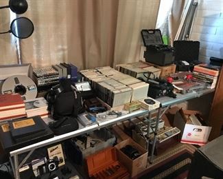 Wider shot of Ham Radio and more