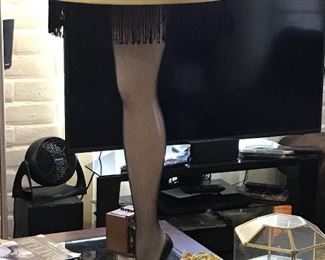 Large Lady Leg Lamp