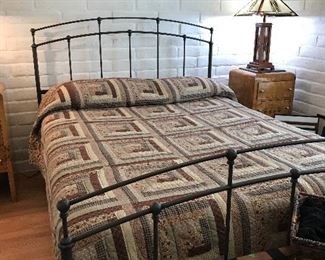 Queen Iron Bed