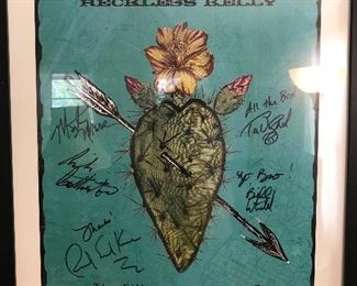 Robert Earl Keen autographed poster