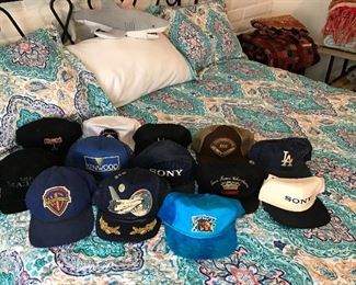 Some of the vintage caps