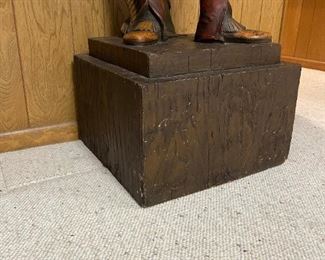 Vintage 6' Cigar/Tobacco Store Indian Chief Statue 