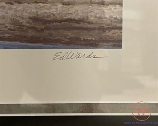 Limited Edition Signed Print "Husker Honkers" by ED WARDS 1/50
