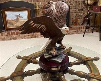 1987 Franklin Mint RONALD VAN RUYCKEVELT "The Majestic American Eagle" First Edition