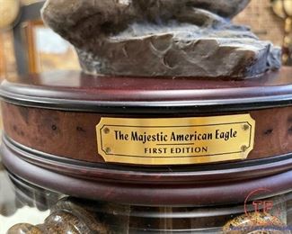 1987 Franklin Mint RONALD VAN RUYCKEVELT "The Majestic American Eagle" First Edition