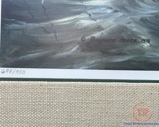 Signed Limited Edition Print by MAYNARD REECE
